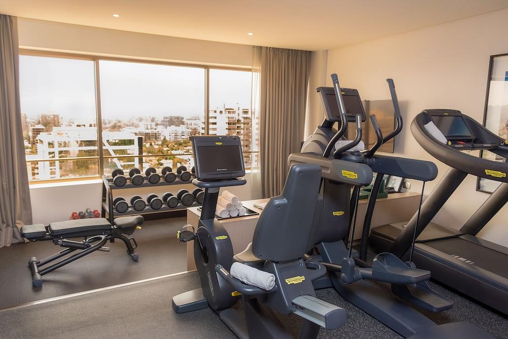 Mandarin Oriental, Santiago Hotell Eksteriør bilde The gym at the hotel