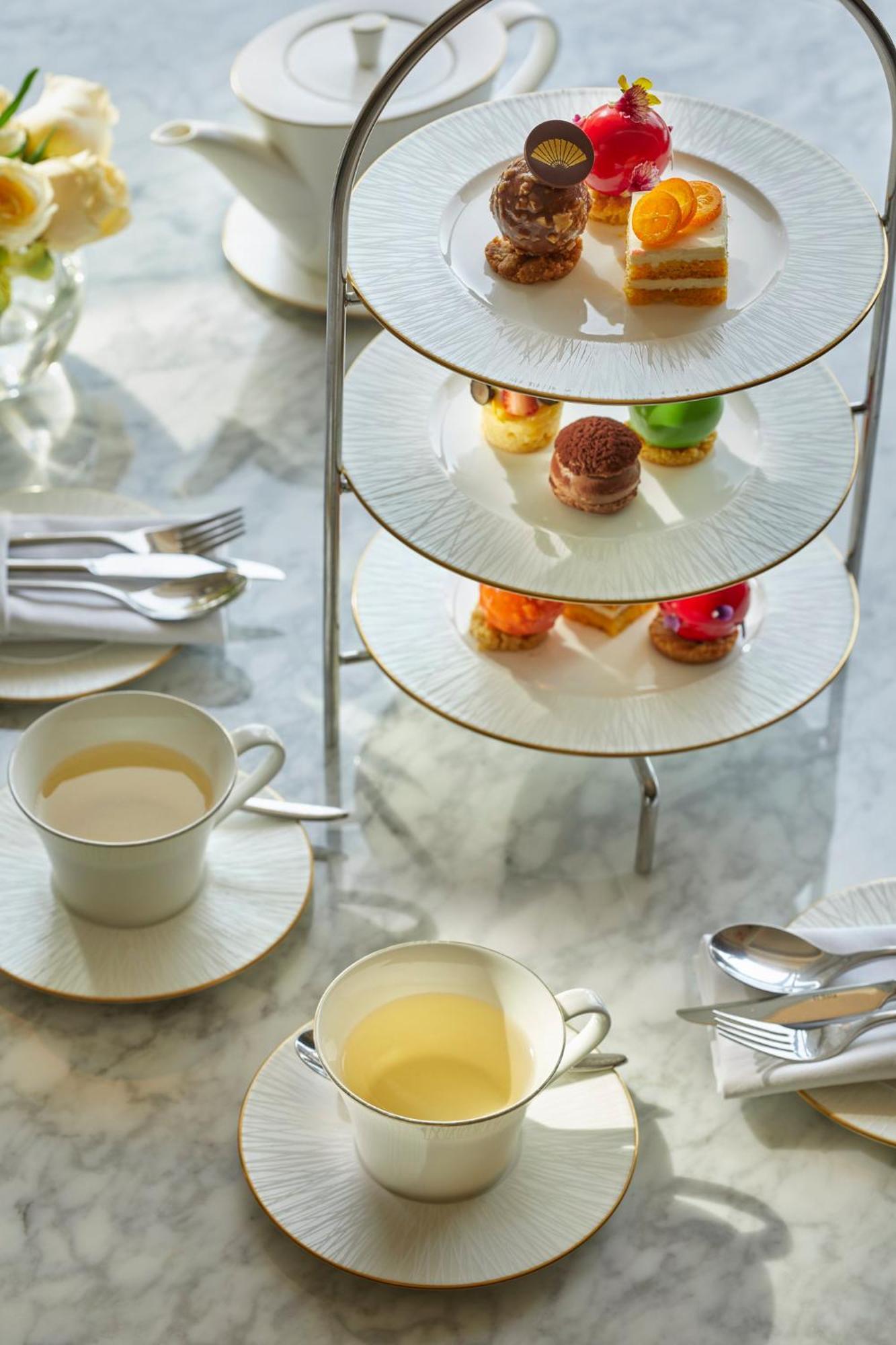 Mandarin Oriental, Santiago Hotell Eksteriør bilde Afternoon tea at the Ritz