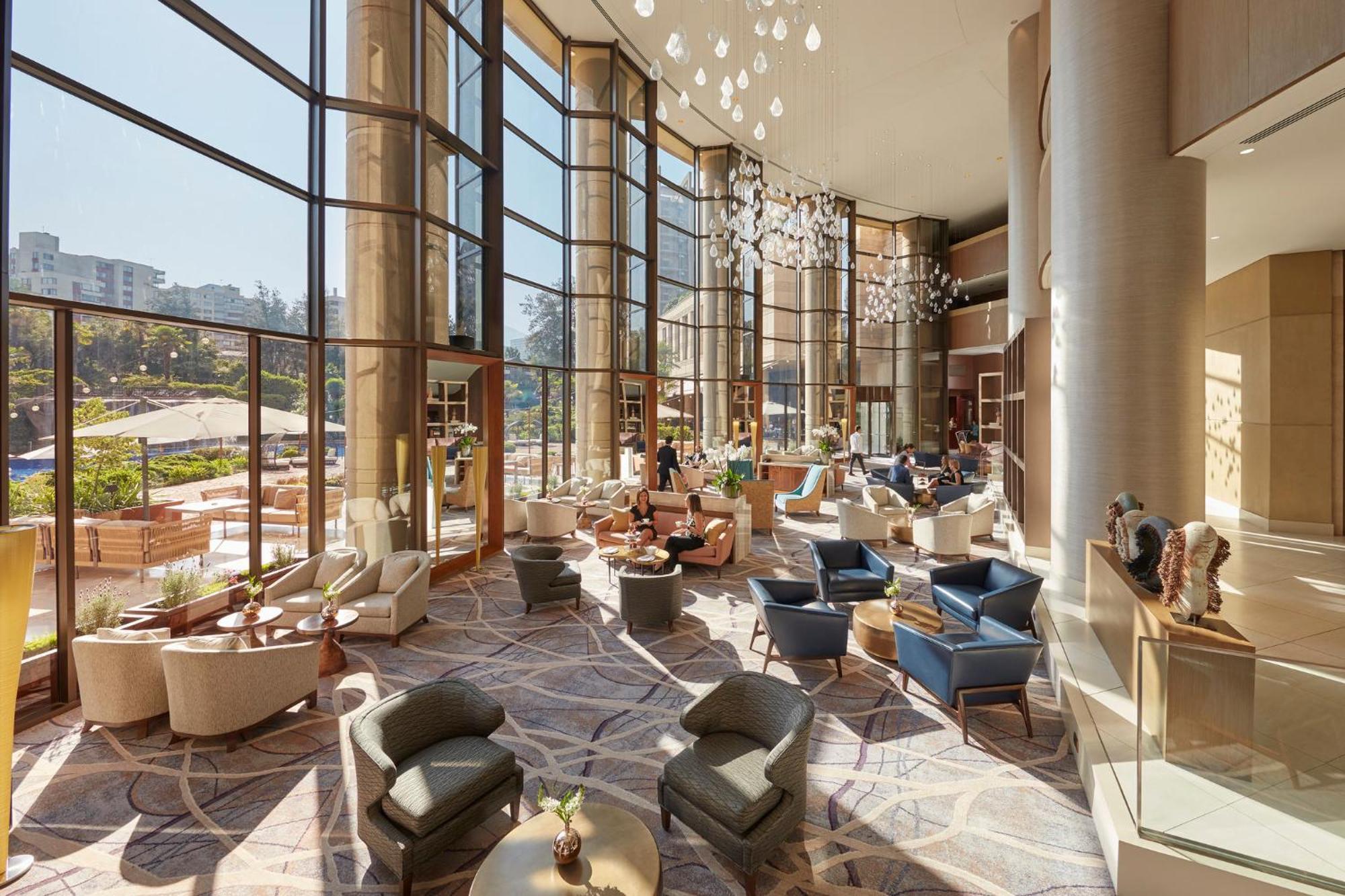 Mandarin Oriental, Santiago Hotell Eksteriør bilde The lobby of the hotel
